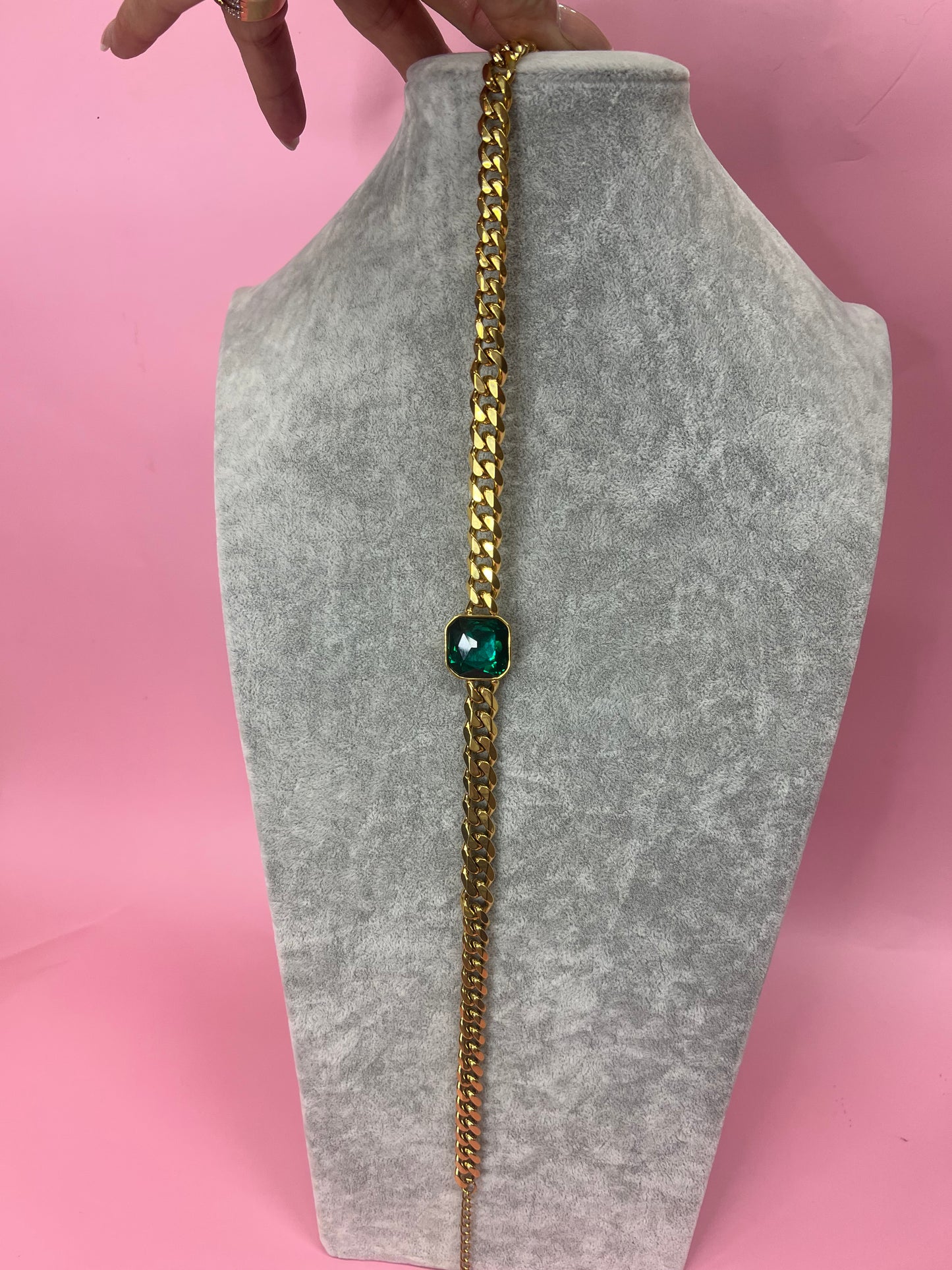 Ketting green Square