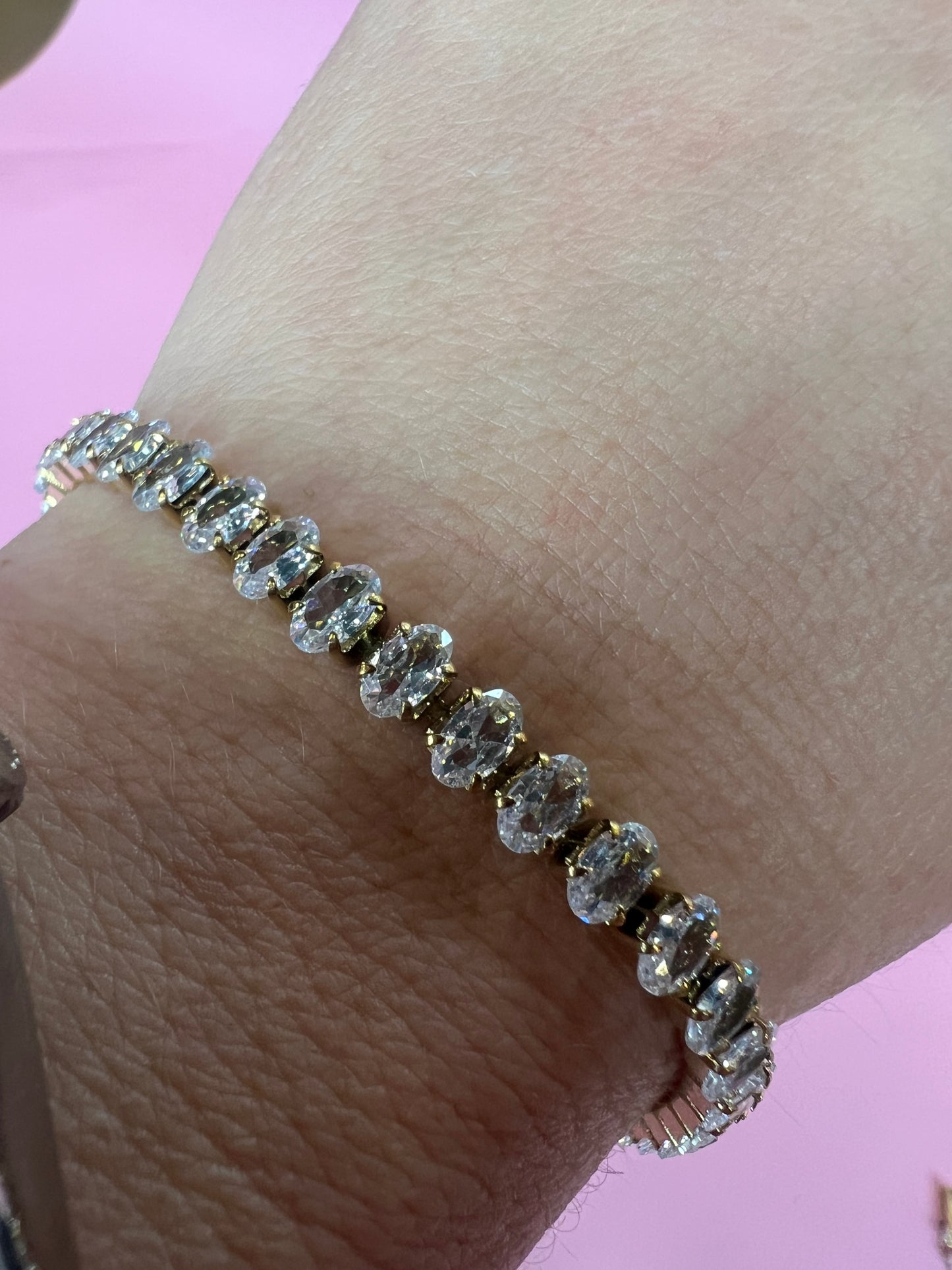 Armband ovalio goud