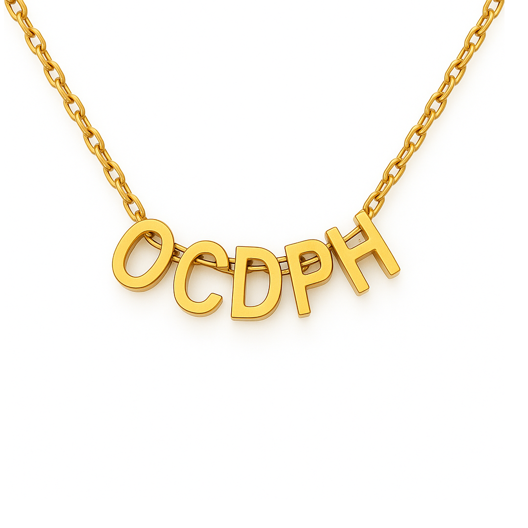 Letter ketting 5 hangers