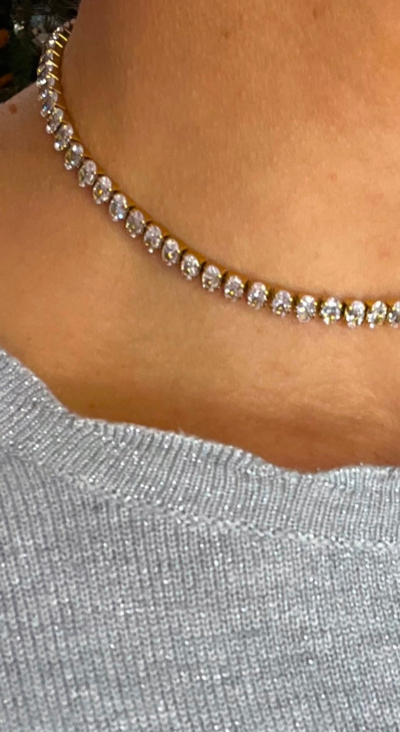 Ketting ovalio goud