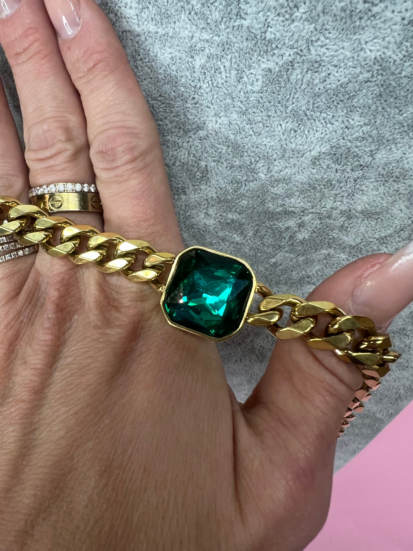 Ketting green Square