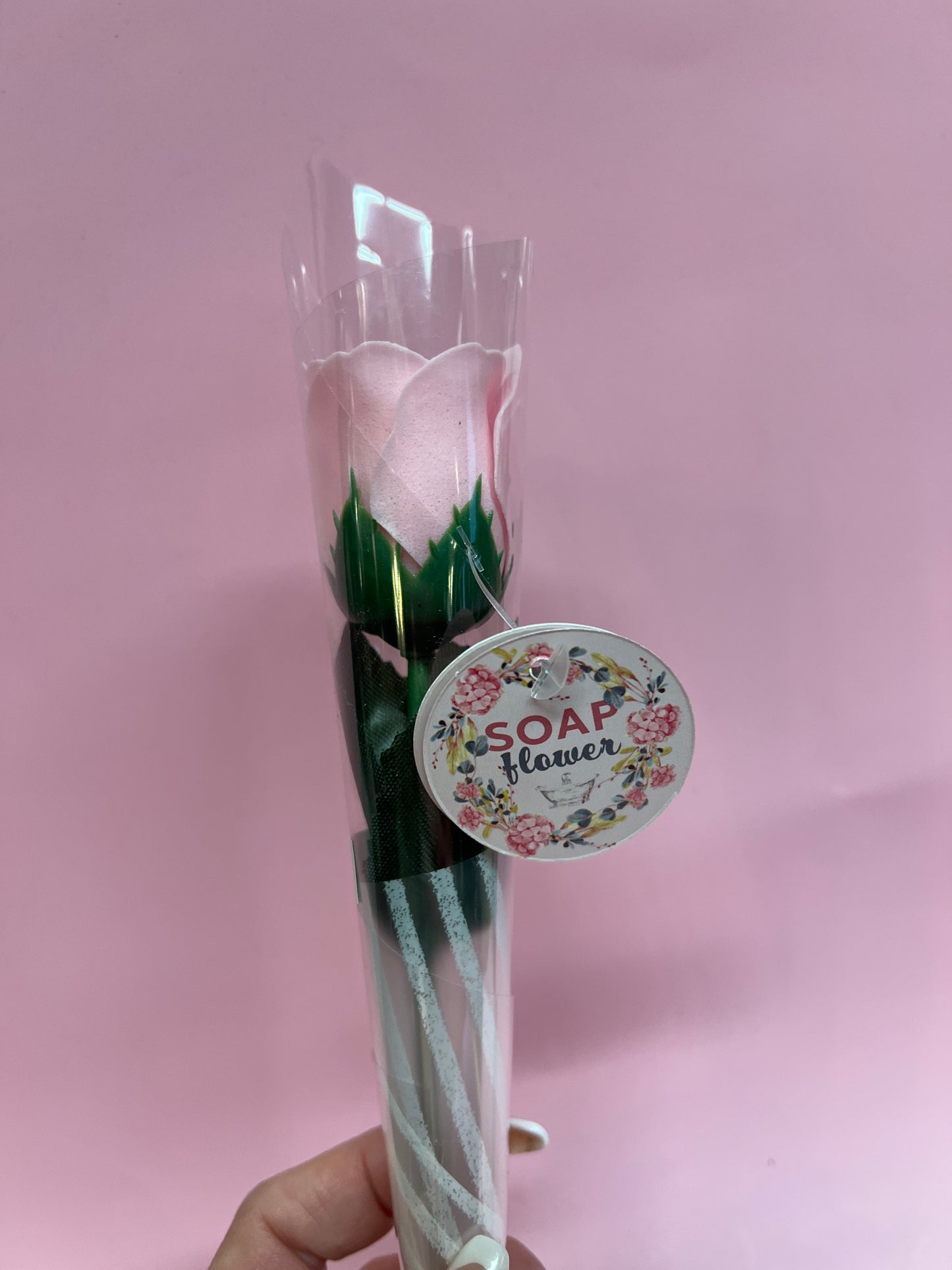 Zeep Roos rood - roze of fel roze