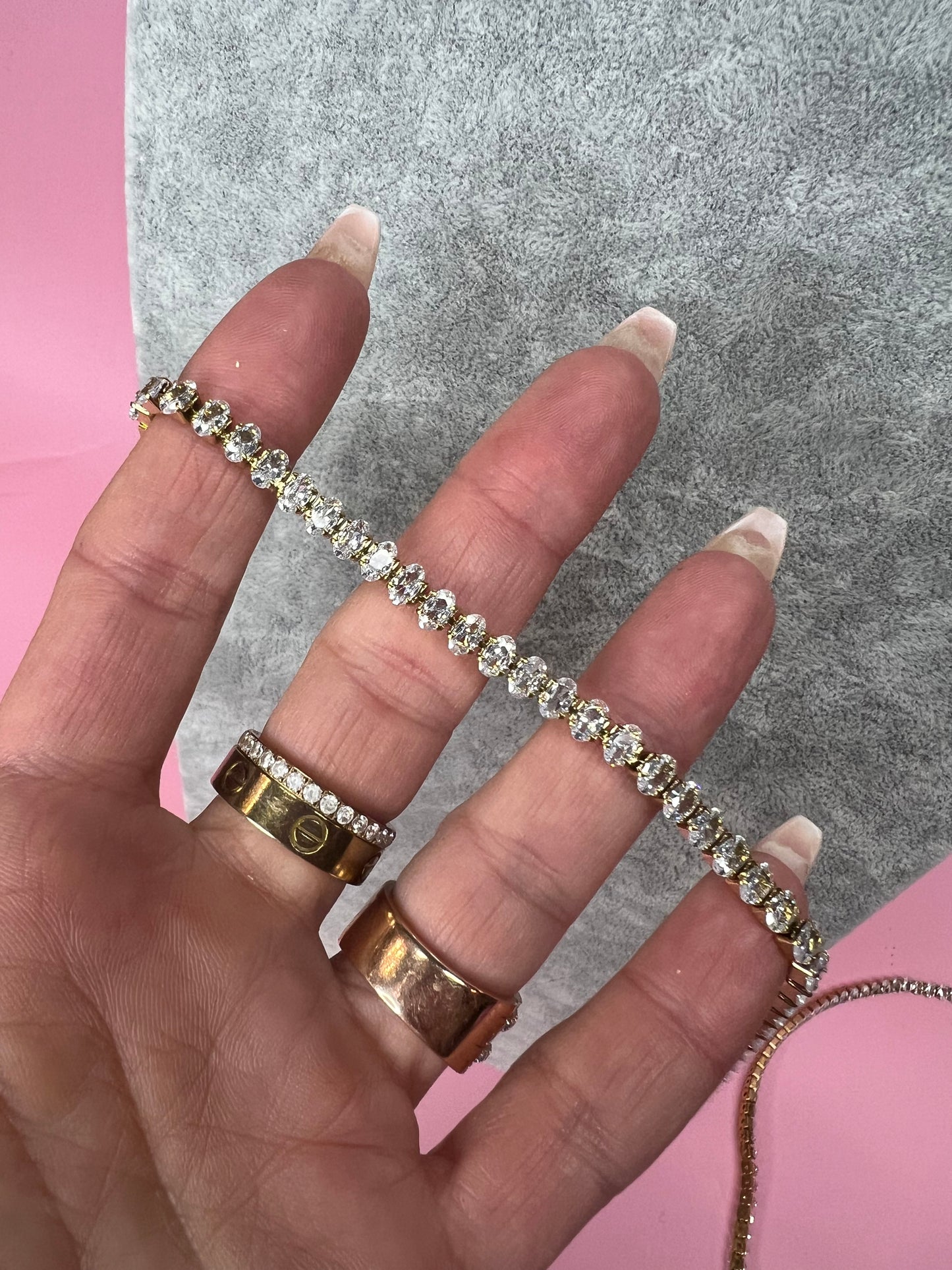 Ketting ovalio goud