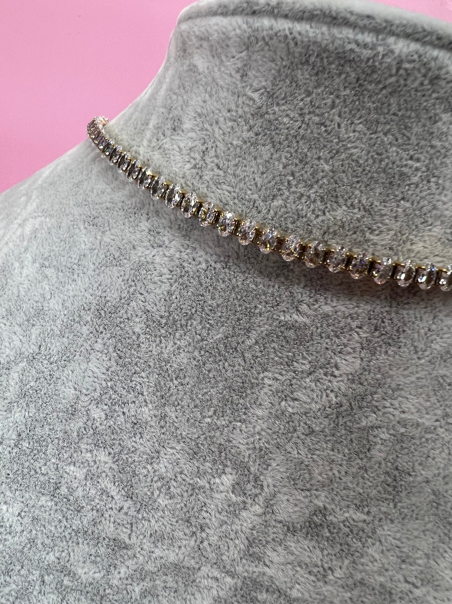 Ketting ovalio goud