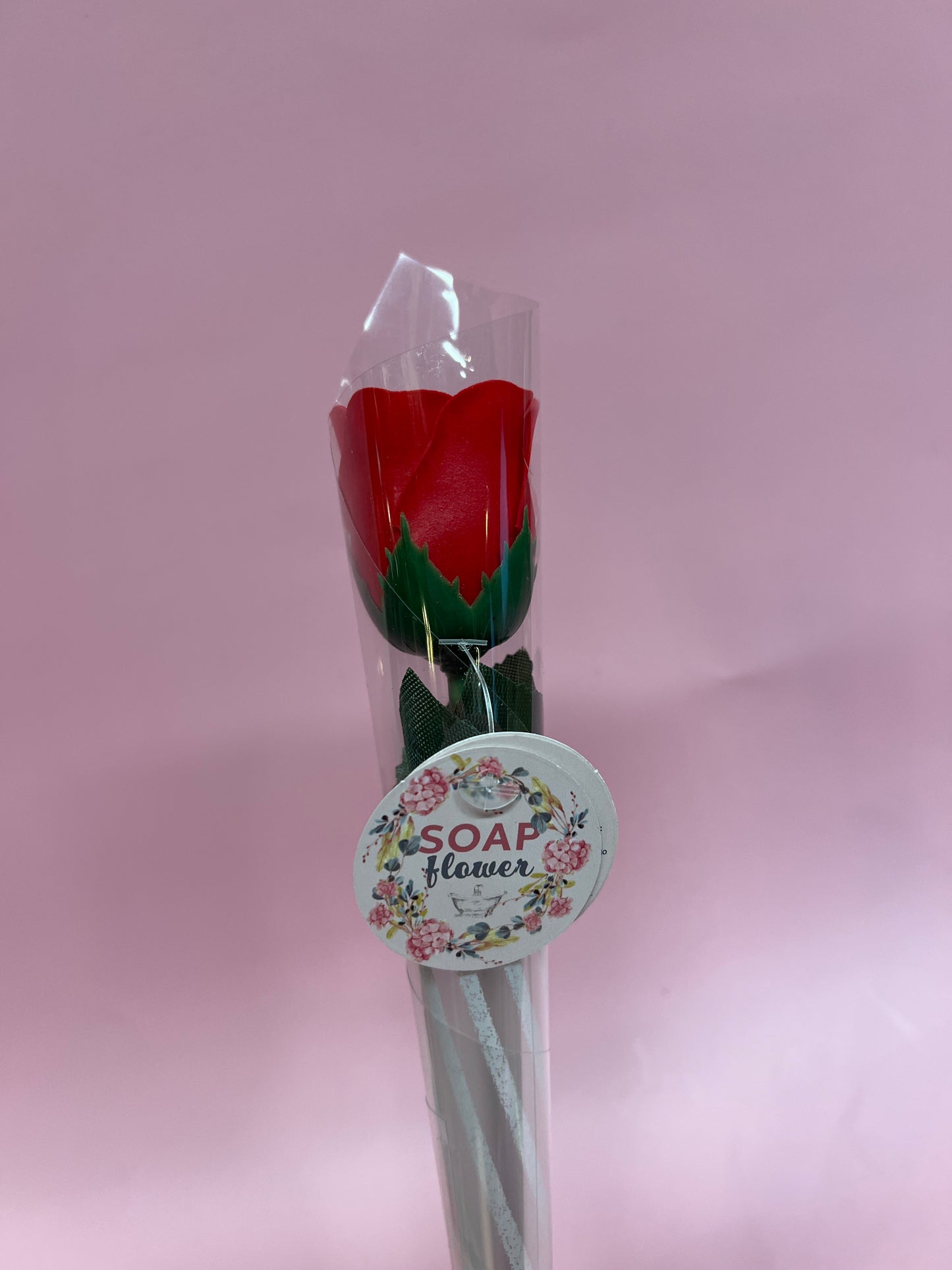Zeep Roos rood - roze of fel roze