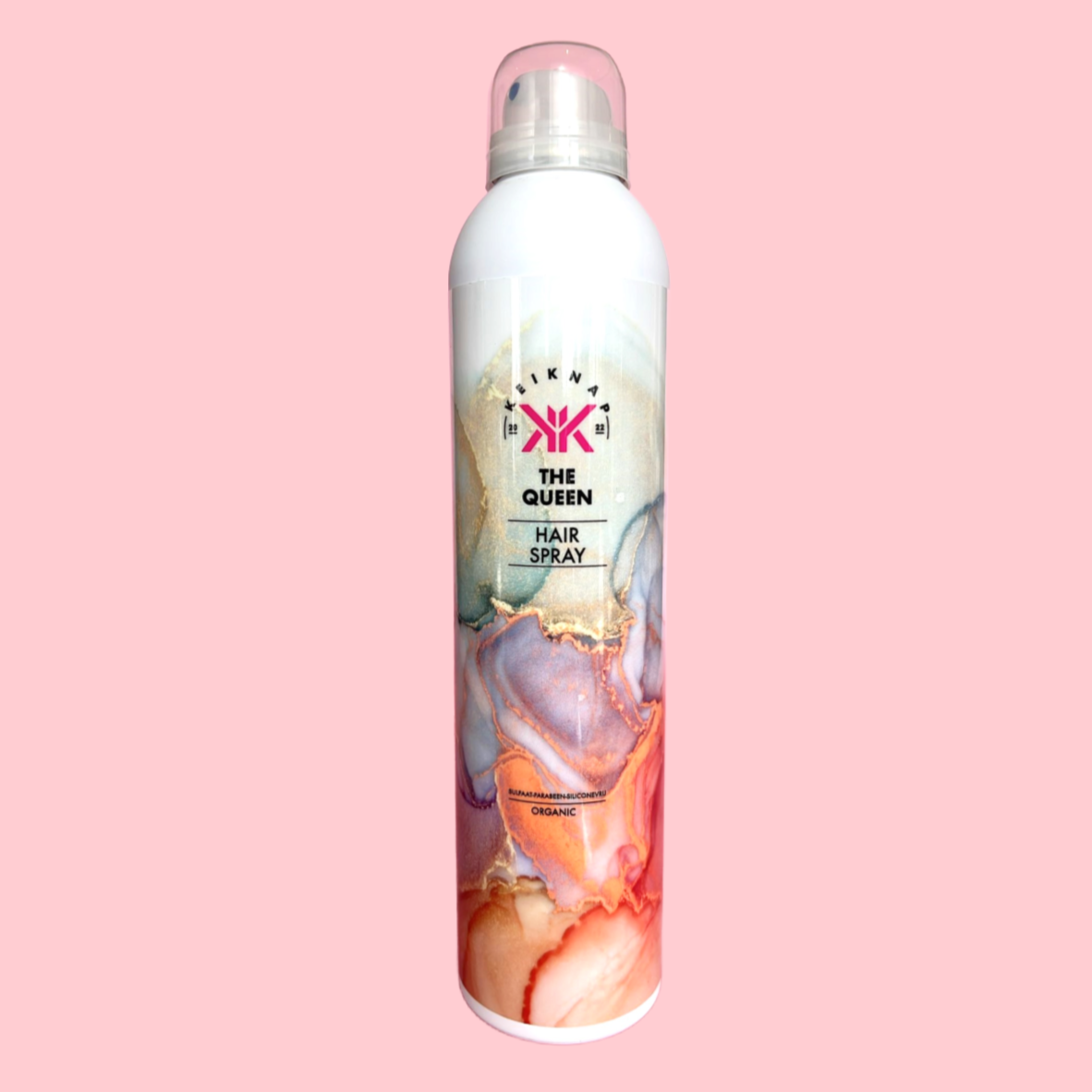 The queen organic hairspray