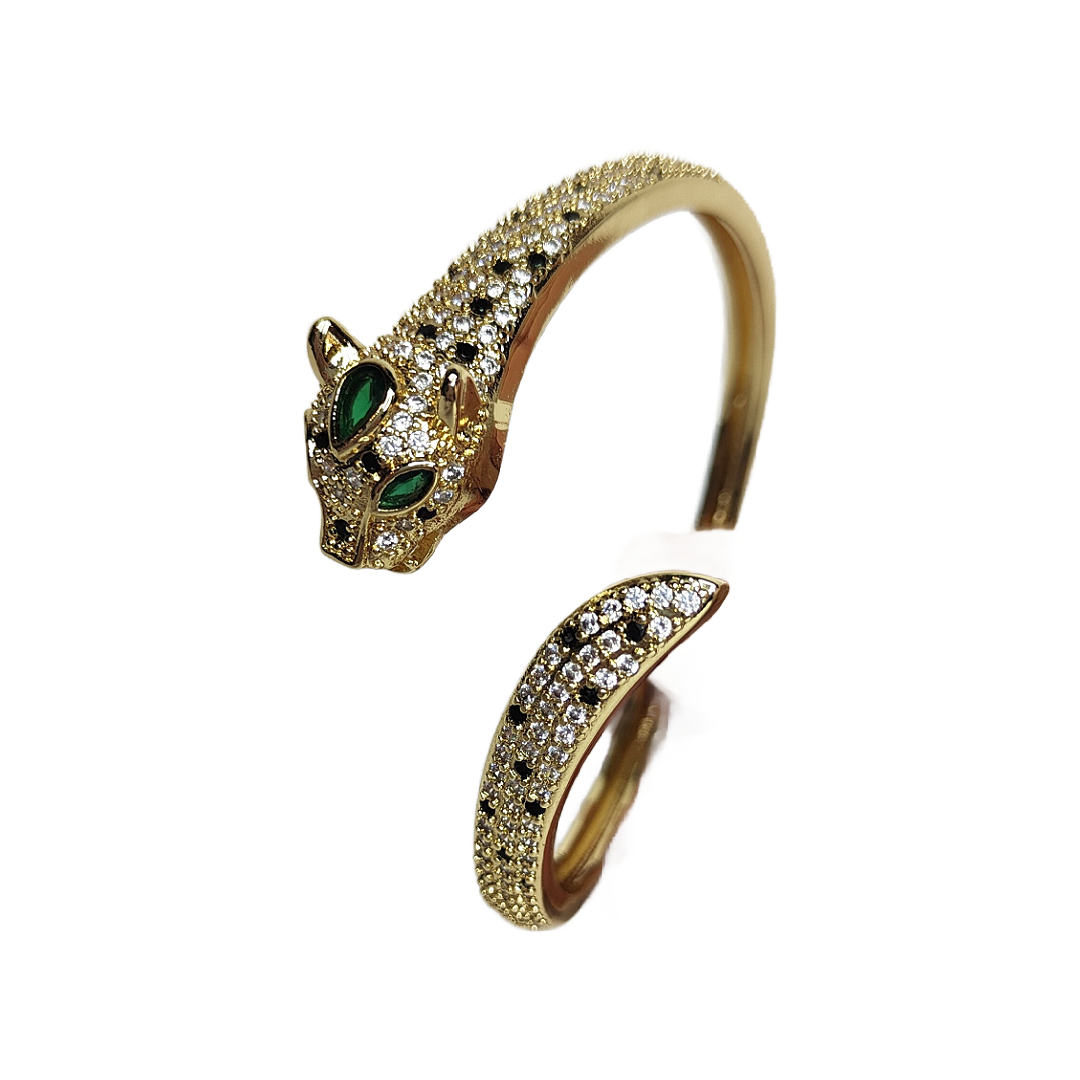Armband lion groen