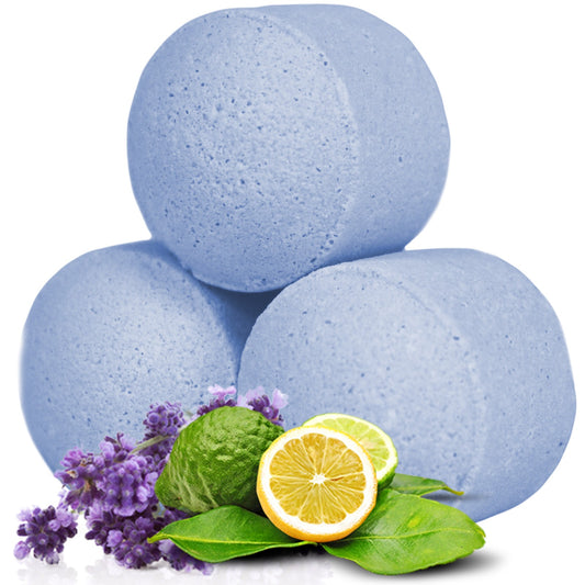 Lavendel en bergamot mini bruisbal onstekingremmend ontspanend en zuiverd de huid (20stuks)