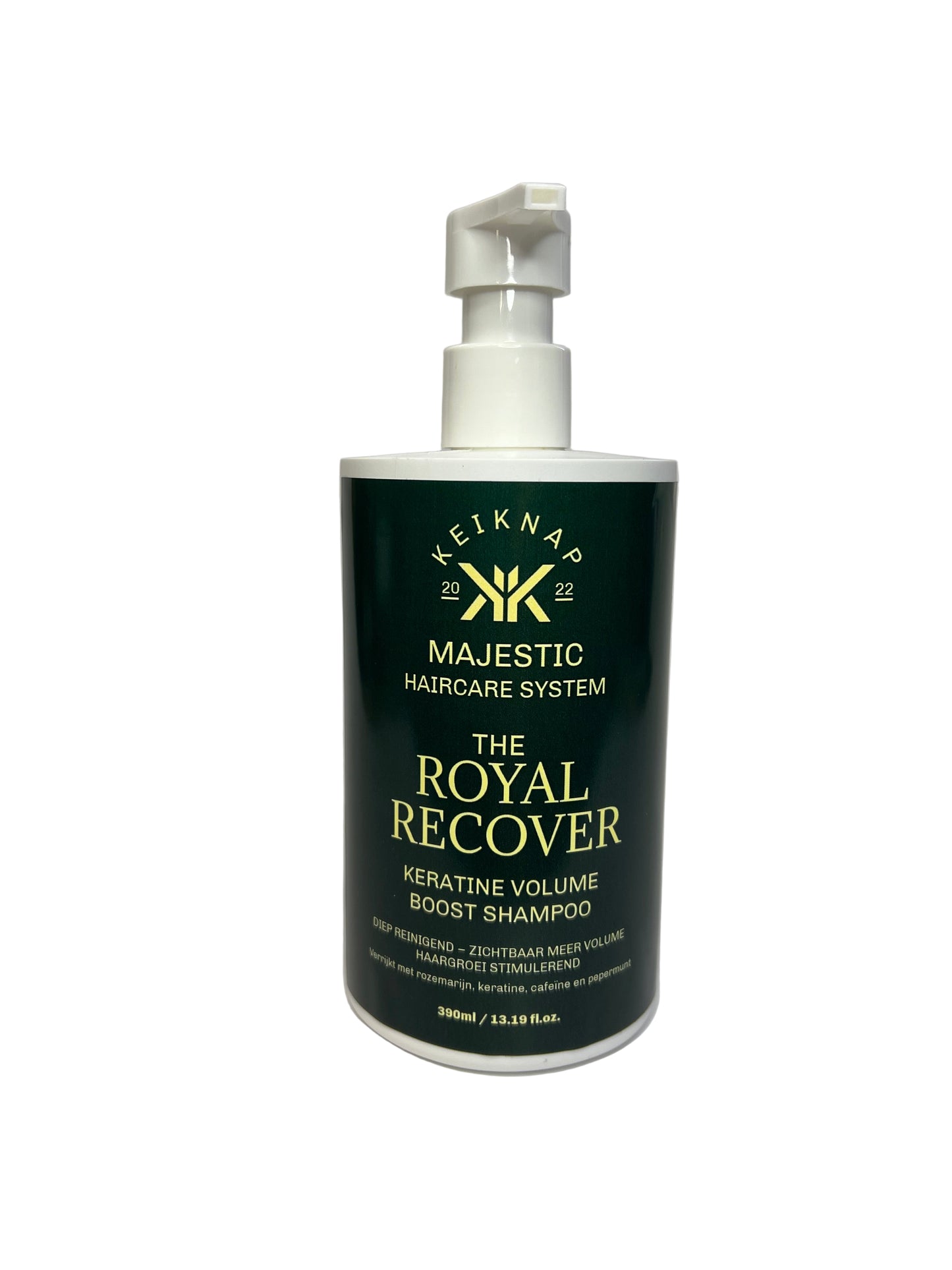 MAJESTIC HAIRCARE SYSTEM THE ROYAL RECOVER keratine volume boost shampoo 390ML