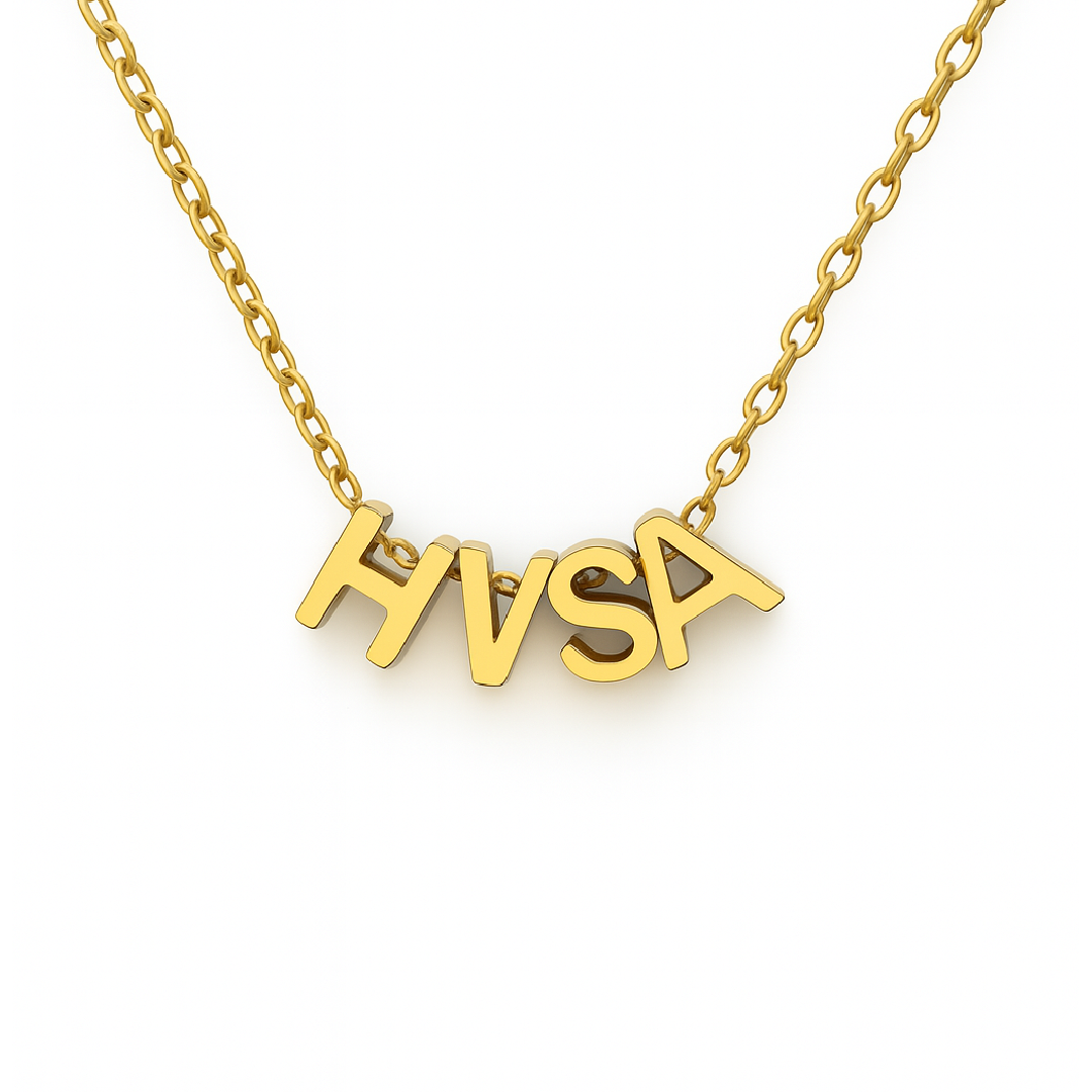 Letter ketting 4 hangers