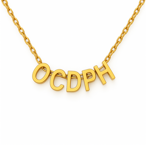 Letter ketting 5 hangers