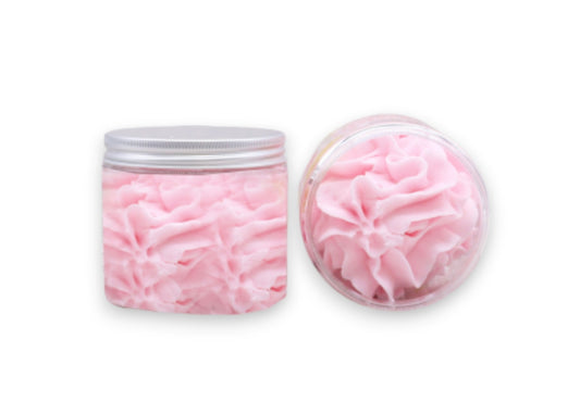 whipped soap pink candy