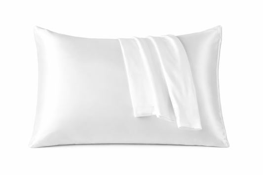 Satijnen kussen sloop wit