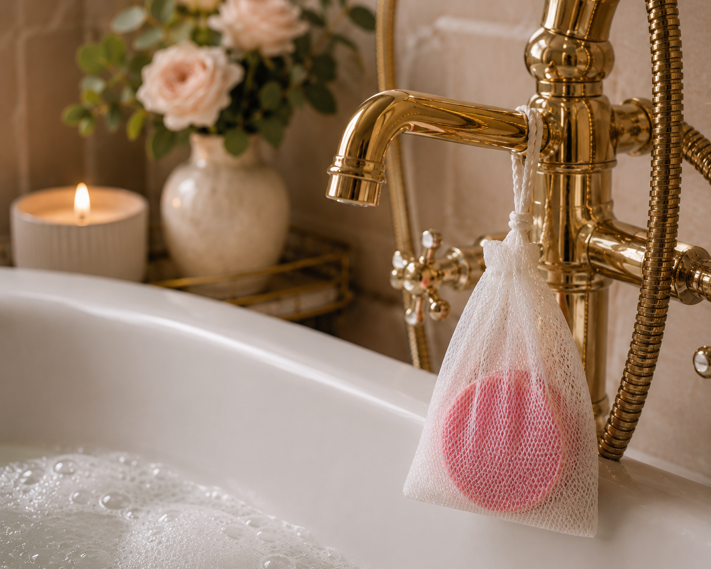 🌸 Roze – Tarwekiem ✨ Herstel favoriet Voor beschadigd haar – herstel & glans ✨ Herstel beschadigd haar – sterk, zacht en gezond vanaf de eerste wasbeurt