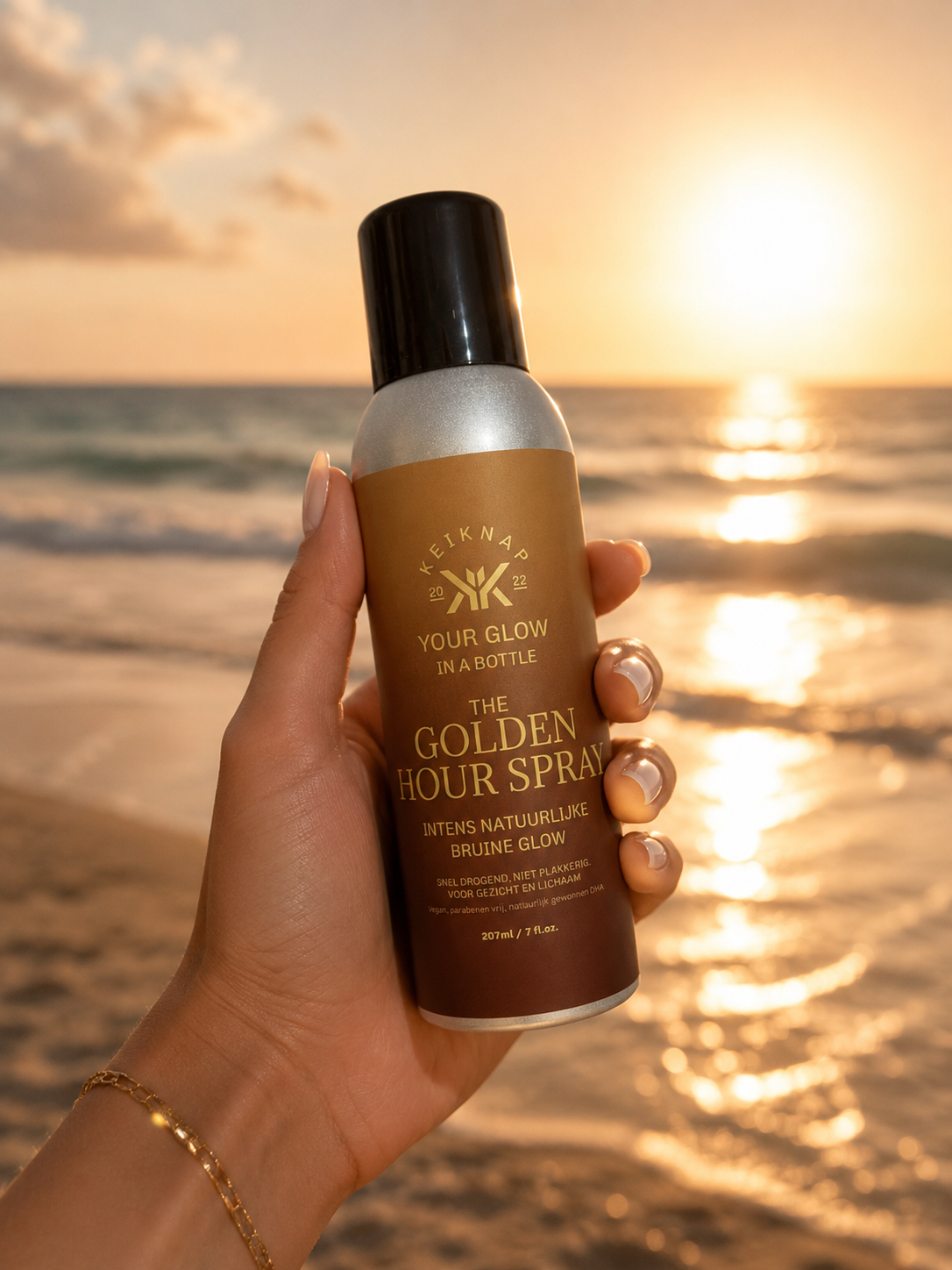 golden hour spray. your glow in a bottle voor gezicht en lichaam