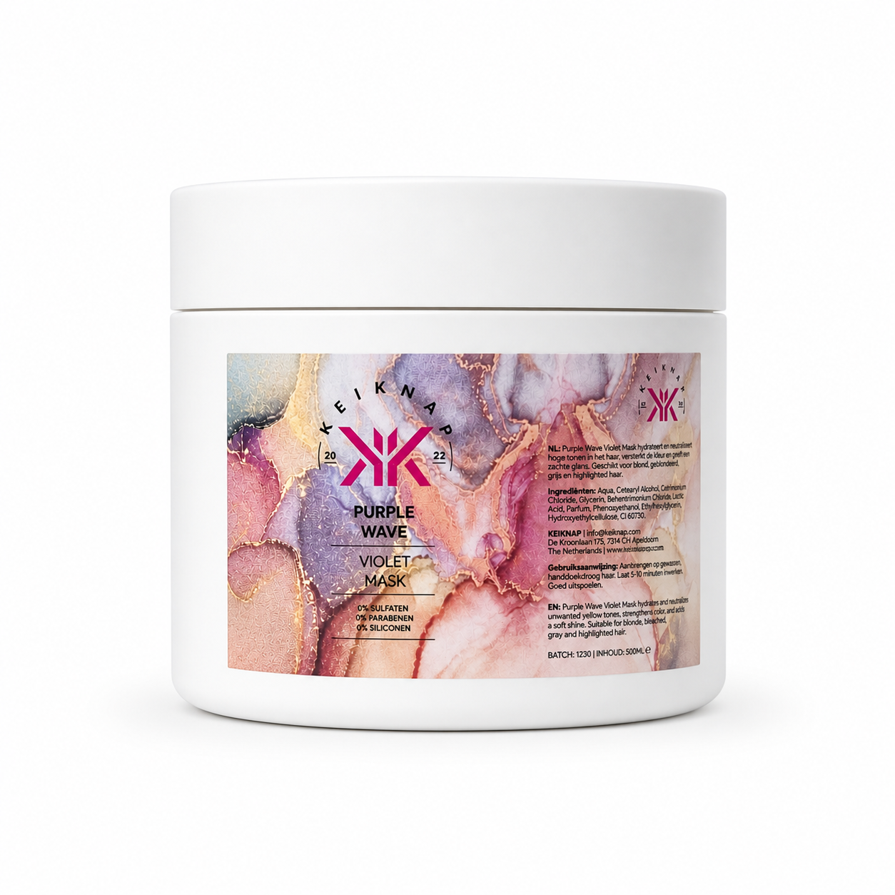 Purple Wave mask