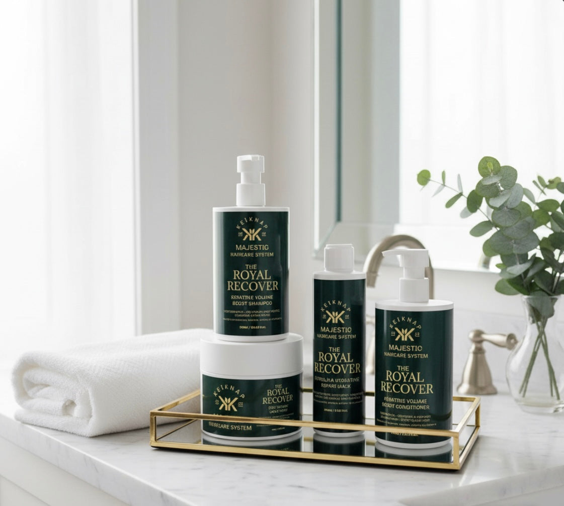 Majestic HAIRCARE SYSTEM Hair Spa Ritual.✨ Complete Hair Spa  Bundle – 4 Luxe Haarproducten Normale prijs: €139,90 • Bundelprijs: €119,- • Jij bespaart: €20,90