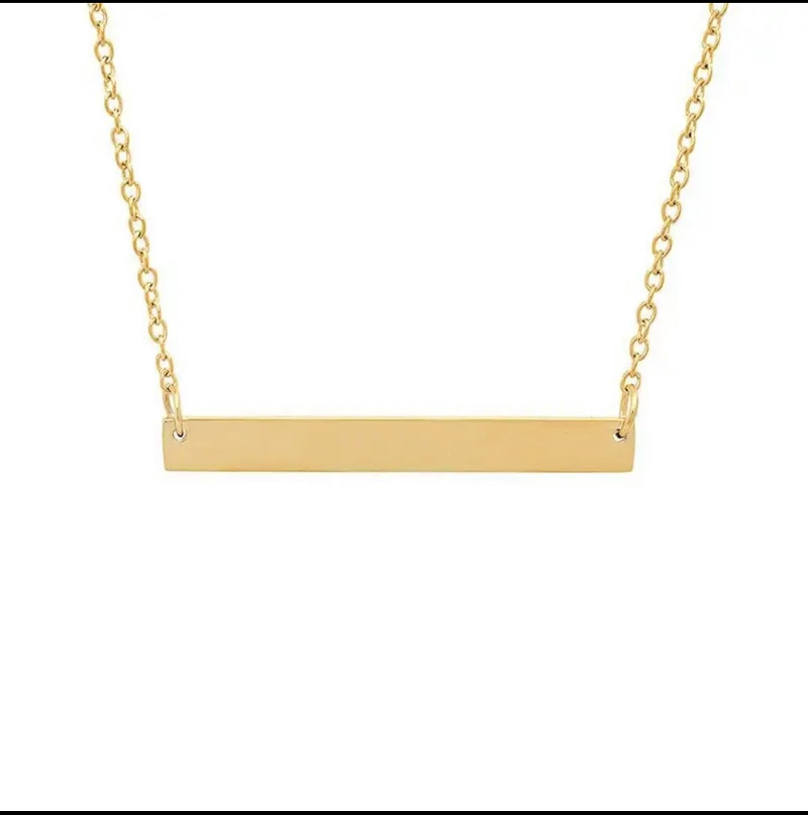 Gepersonaliseerde ketting bar