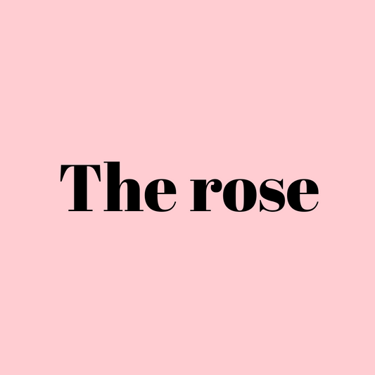 The rose (wij vinden hem ruiken naar roses de chloe)