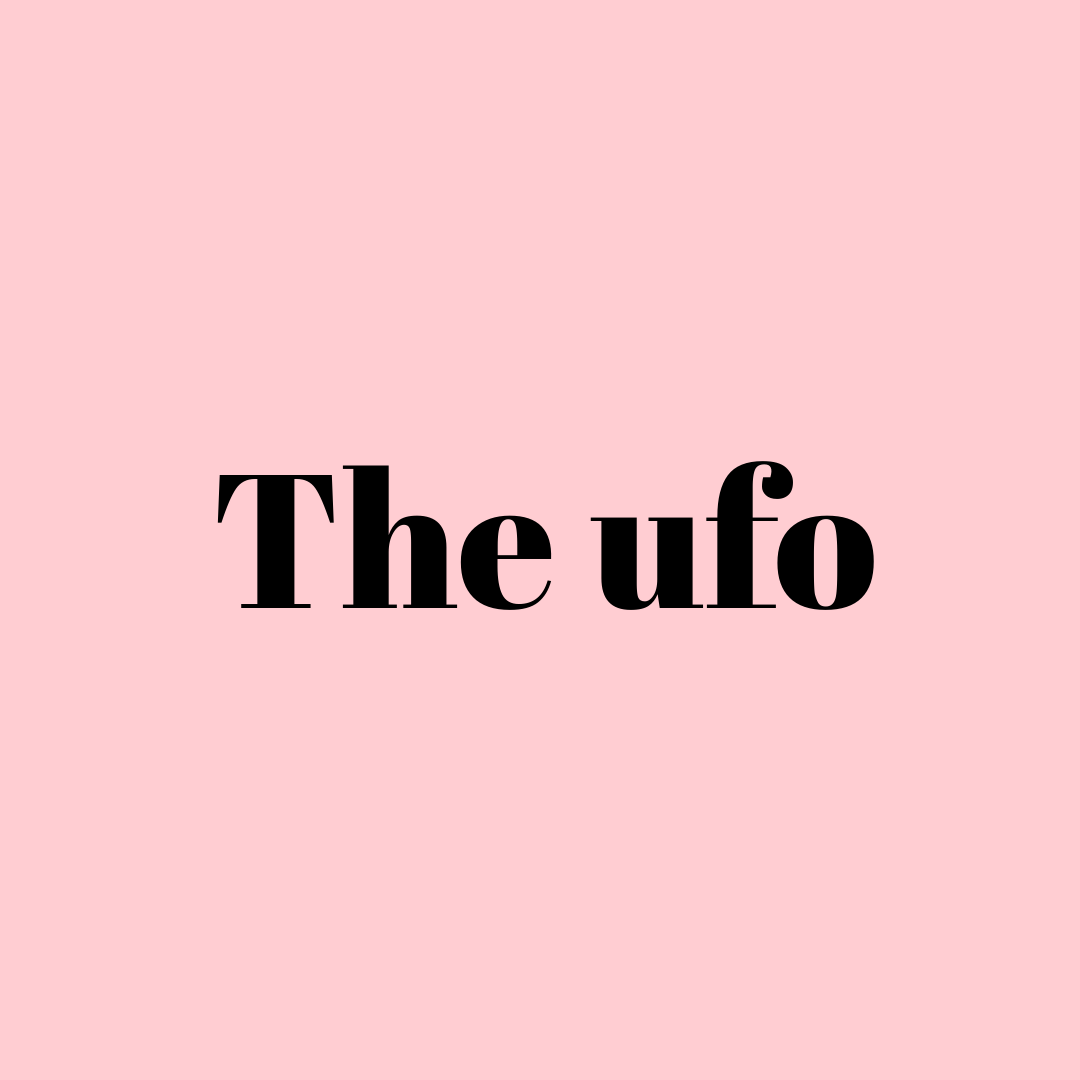 The ufo (wij vinden hem ruiken naar euphoria)