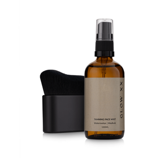 Glowxx brush + Tanning mist