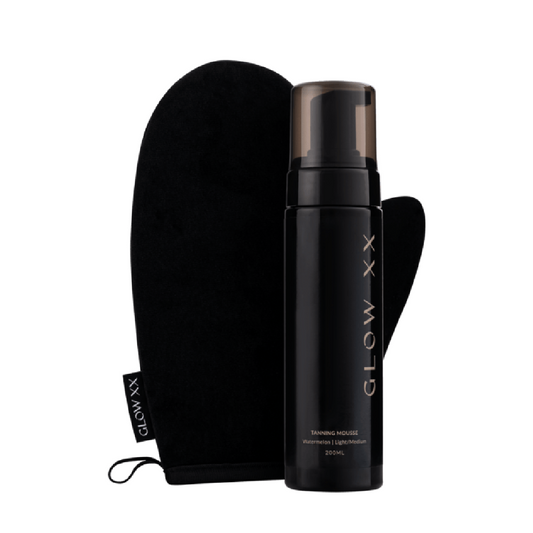 LIGHT/MEDIUM Glowxx mousse watermelon + GLOVE